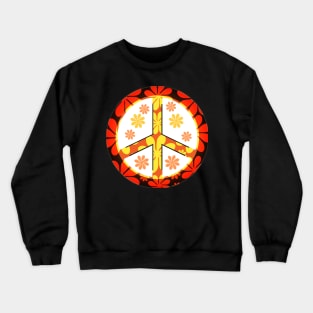 August flower power Crewneck Sweatshirt